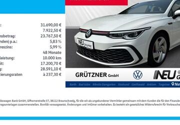 VW Golf 15.955 km 27.490 &euro; Neubrandenburg 17033