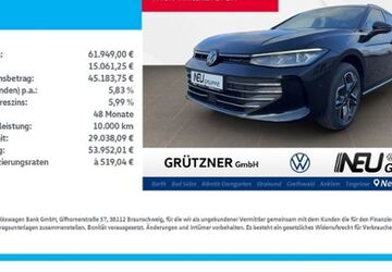 VW Passat Variant 6.001 km 56.590 &euro; Neubrandenburg 17033
