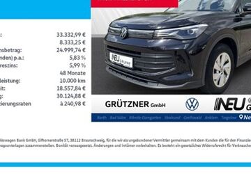 VW Tiguan 14.662 km 30.990 &euro; Neubrandenburg 17033